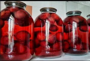 Компот из яблок 